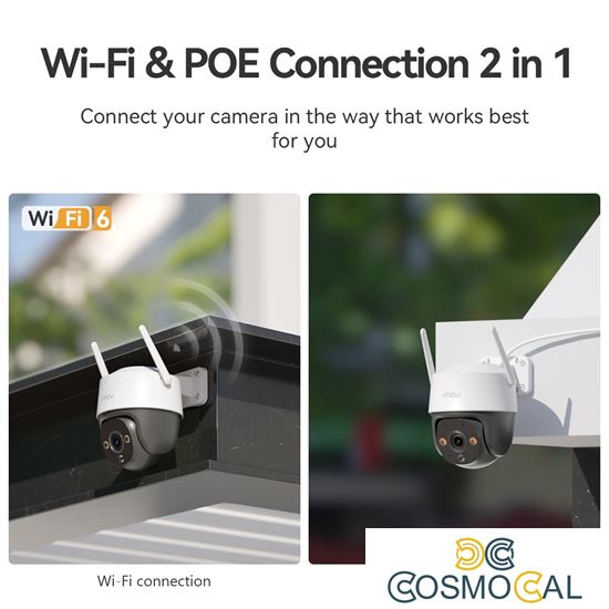 Imou Telecamera Cruiser 2C 3K PTZ IP/Wi-Fi Full-color 5MP 3.6mm