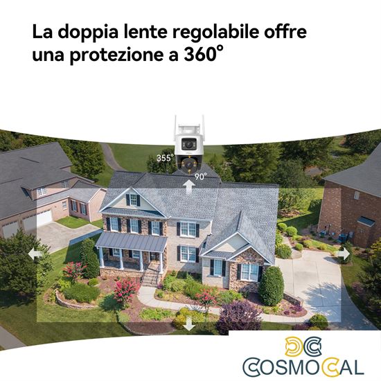 Imou Telecamera Cruiser Dual 6Mp PTZ IP/Wi-Fi Full-color 6MP 3.6