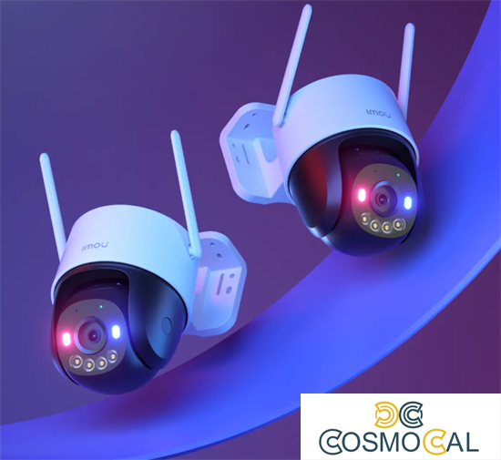 Imou Telecamera Cruiser SC 3K PTZ IP/Wi-Fi Full-color 5MP Red&Bl