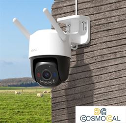 Imou Telecamera Cruiser SC 4G 2K PTZ IP/Wi-Fi Full-color 3MP Red