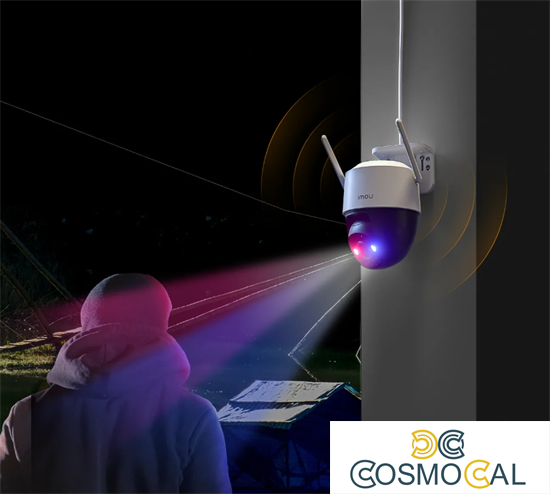 Imou Telecamera Cruiser SC 4G 2K PTZ IP/Wi-Fi Full-color 3MP Red