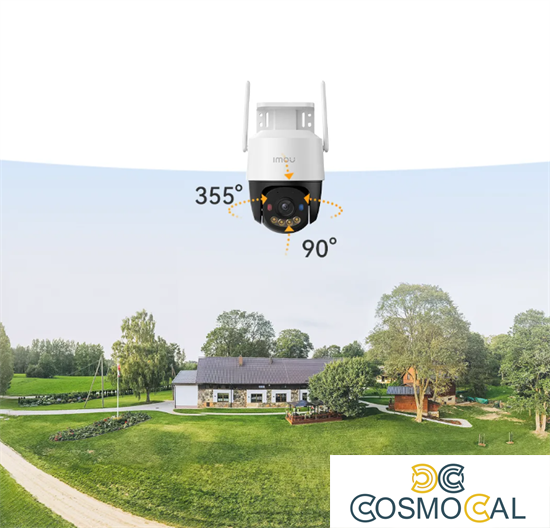 Imou Telecamera Cruiser SC 4G 2K PTZ IP/Wi-Fi Full-color 3MP Red