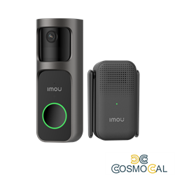 Kit Imou Videocampanello 2S a batteria 2K + cicalino wireless