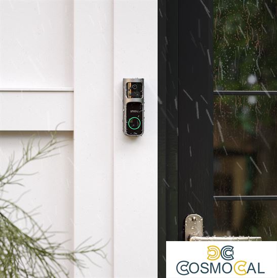 Kit Imou Videocampanello 2S a batteria 2K + cicalino wireless