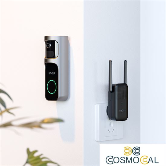 Kit Imou Videocampanello 2S a batteria 2K + cicalino wireless