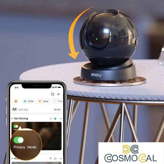 Imou Telecamera Rex 3D 2K PT Cube IP/Wi-Fi 3MP 3.6mm IR mic/Spea