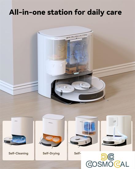 Imou Robot Aspirapolvere RV3 con autosvuotamento e serbatoio aut