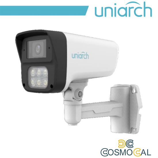 3MP Uniarch Bullet IPCamera,Ottica 4.0mm, Dual Light