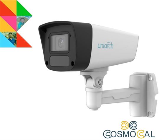 2MP Uniarch Bullet IPCamera,Ottica 4.0mm Audio Dual Light