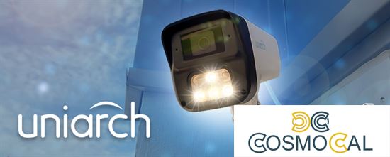 2MP Uniarch Bullet IPCamera,Ottica 4.0mm Audio Dual Light