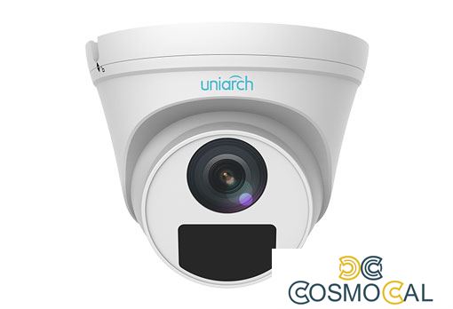 3MP Uniarch Mini Turret IPCamera,Ottica 2.8mm Audio no POE