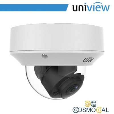 Videocamera Dome Uniview 2MP 2,8-12mm ANTIVANDALO IR 30mt