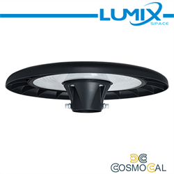 Lampione LED testa palo 100w IP65 100lm/w 90°