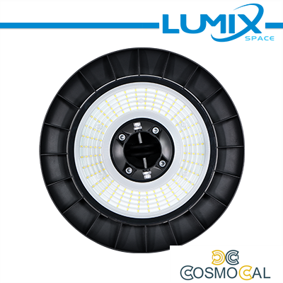 Lampione LED testa palo 100w IP65 100lm/w 90°