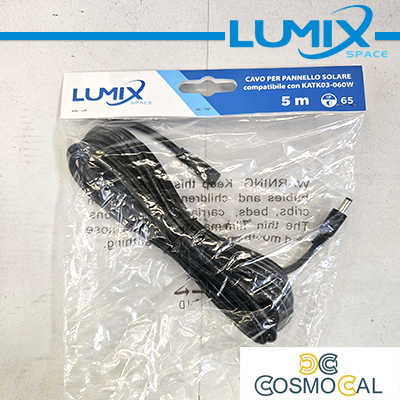 Cavo prolunga, collegamento pannello/faro5m per codice KATK03-06