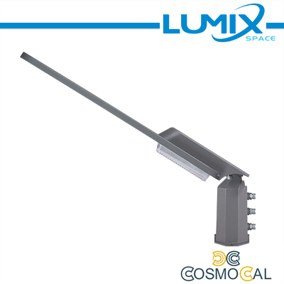 Faro lampione stradale snodabile LED 50W IP65 130lm/w 4000k