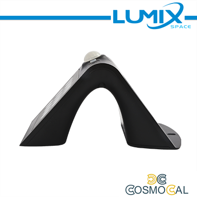 Lampada da parete LED solare senza fili con Sensori 220lm NERO