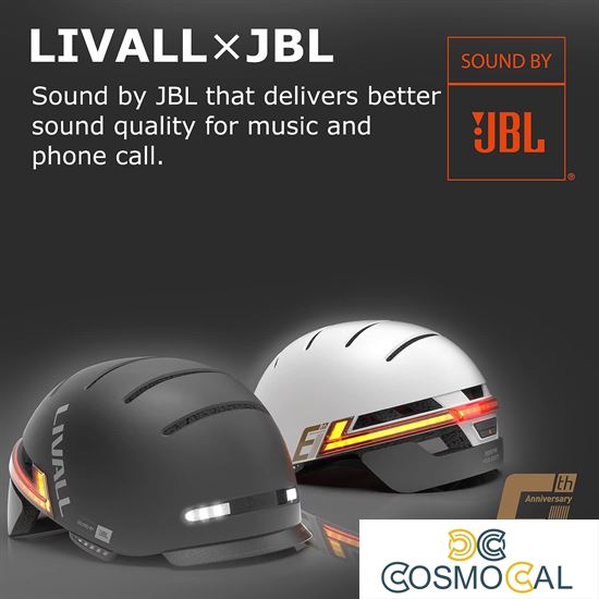 Casco bici e monopatt Smart Livall BH51M NSO Nero - Taglia L