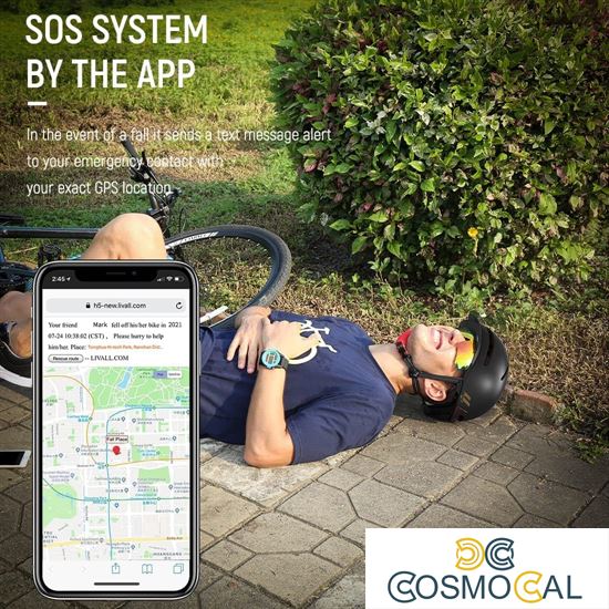 Casco bici e monopatt Smart Livall BH51M NSO Nero - Taglia L