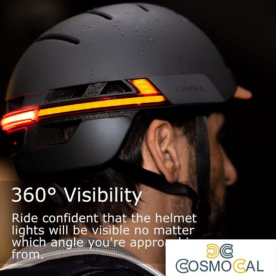 Casco bici e monopatt Smart Livall BH51M NSO Nero - Taglia M