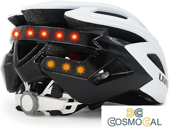 Casco bici da corsa Smart Livall BH60NEO Bianco -Tagl. Unica