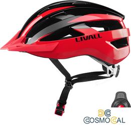 Casco mountain bike Smart Livall MT1 NEO Rosso - Taglia L