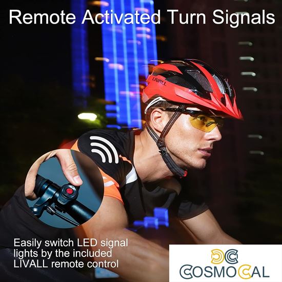 Casco mountain bike Smart Livall MT1 NEO Rosso - Taglia M