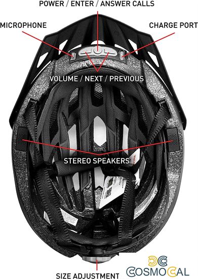 Casco mountain bike Smart Livall MT1 NEO Rosso - Taglia M