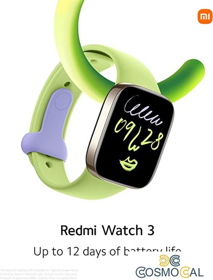 Redmi Smart Watch 3 Nero