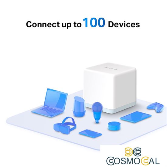 Sistema Mesh Wi-Fi AC1200 3 pack Mercusys