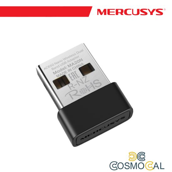 Mercusys AC650 Nano Wireless Dual Band USB Adapter - MA20N