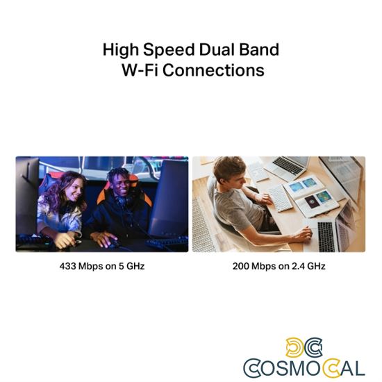 Mercusys AC650 Nano Wireless Dual Band USB Adapter - MA20N