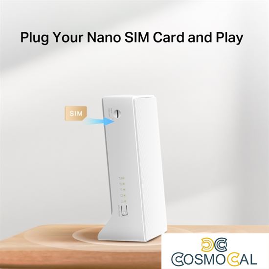 Mercusys Router 4G LTE Wi-Fi N300 fino a 300Mbps - MB110-4G