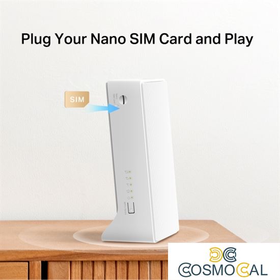 Mercusys Router 4G LTE Wi-Fi Dual Band AC1200