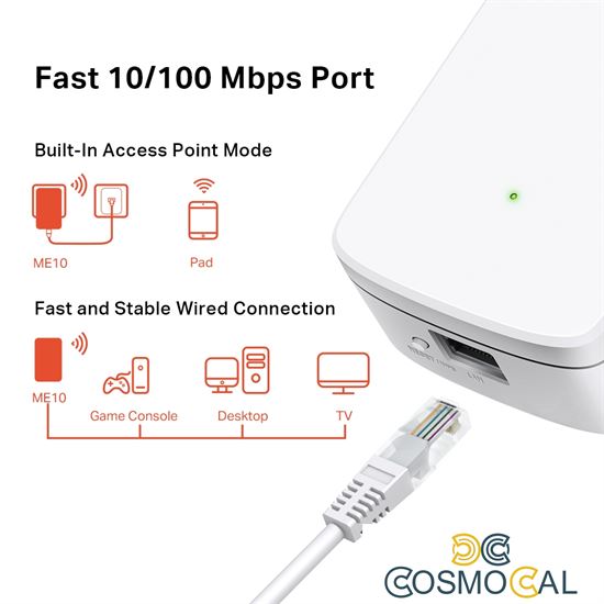 Mercusys Range Extender N300 Megabit - ME10