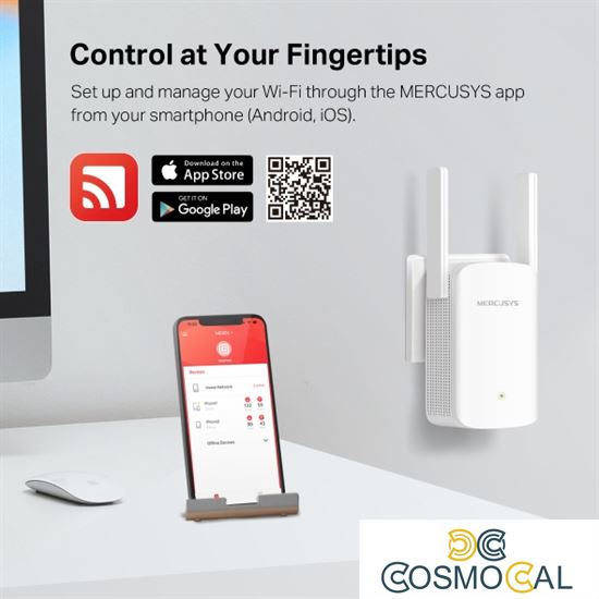 Mercusys AX1500 Wi-Fi 6 Range Extender Dual Band - ME60X