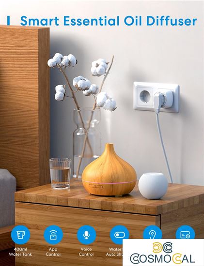 Meross Diffusore Smart oli essenziali Wi-Fi Apple HomeKit