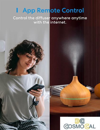 Meross Diffusore Smart oli essenziali Wi-Fi Apple HomeKit