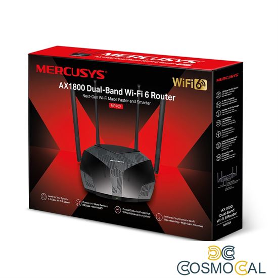 AX1800 Dual-Band WiFi 6 Router