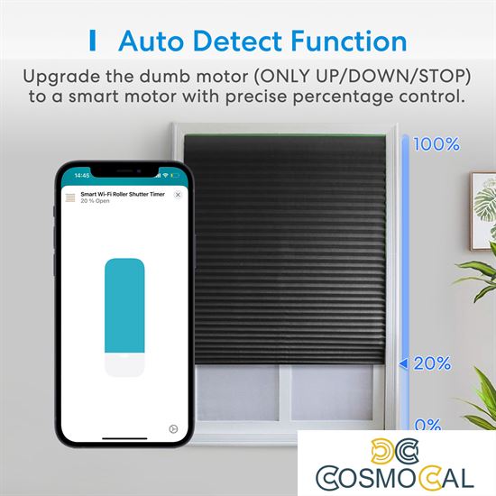 Meross Pulsante Smart Wi-Fi a muro per tapparelle - 220V - Apple