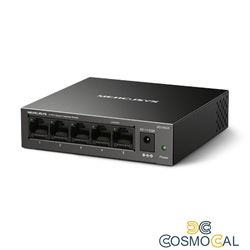 Switch 5-Porte Metallo 10/100/1000Mbps - Mercusys MS105GS