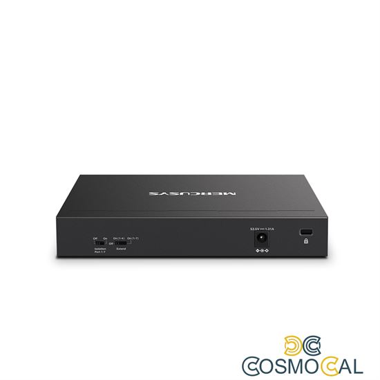 Switch 8 porte Gigabit con 7 porte PoE+ Mercusys MS108GP