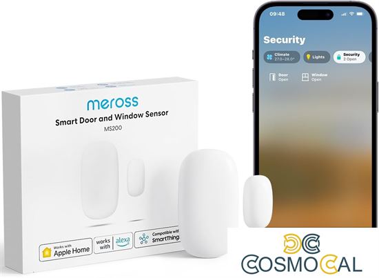 Meross Sensore Porte&Finestre Smart RF - Apple HomeKit