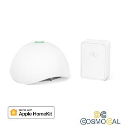 Meross KIT Sensore Allagamento Smart RF + Hub Wi-Fi Apple HomeKi