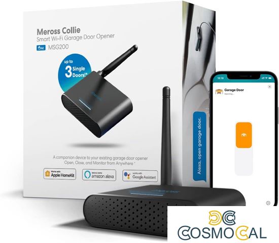 Meross Centralina Apriporta garage Smart Wi-Fi - 3 porte - Apple