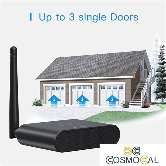 Meross Centralina Apriporta garage Smart Wi-Fi - 3 porte - Apple