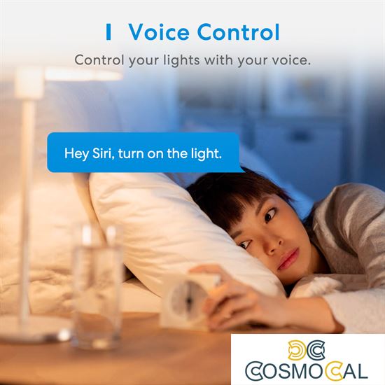 Meross Lampadina Smart Wi-Fi filamento caldo dimm Apple HomeKit