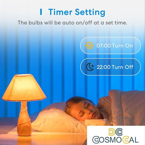 Meross Lampadina Smart Wi-Fi RGB + CCT A70 Dimmerab Apple HomeKi