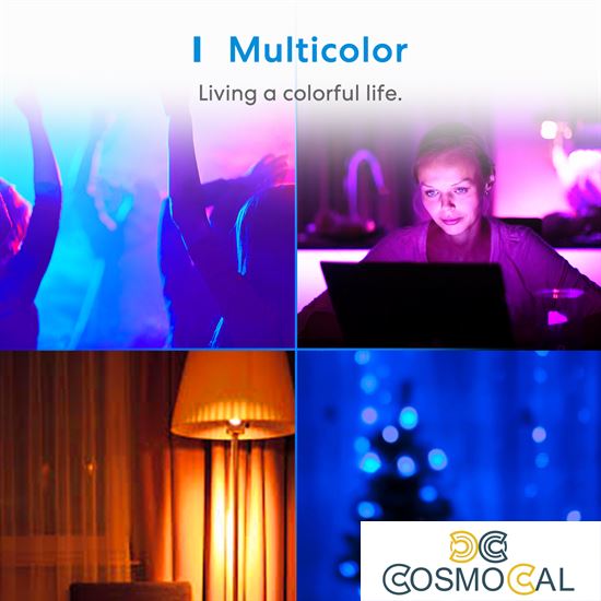 Meross Lampadina Smart Wi-Fi RGB + CCT A70 Dimmerab Apple HomeKi