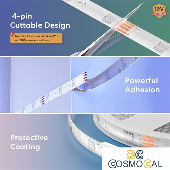 Meross Striscia LED RGBW Smart Wi-Fi 10m (2x5m) - Apple HomeKit